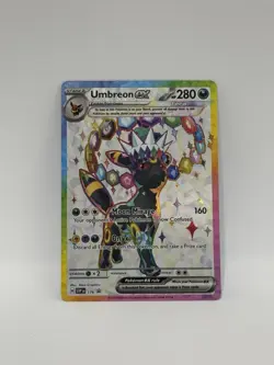 Pokemon TCG Umbreon EX 176 SVPen Black Star Promo Near Mint Condition - Image 1
