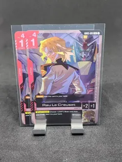 Rau Le Creuset GD03-091 Rare Gundam Card Game Steel Requiem - Image 1