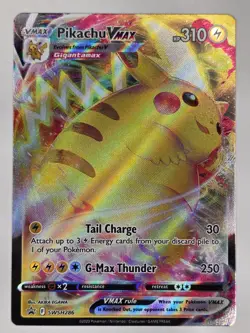 Pikachu VMAX SWSH286 SWSH: Sword & Shield Promo Cards Holo Pokemon TCG NM+ - Image 1