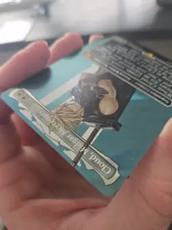 Cloud, Midgar Mercenary (Borderless) (Surge Foil) Final Fantasy Foil - Image 4