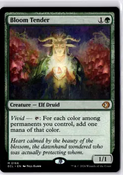 Bloom Tender Lorwyn Eclipsed Regular NM M 0166 - Image 1