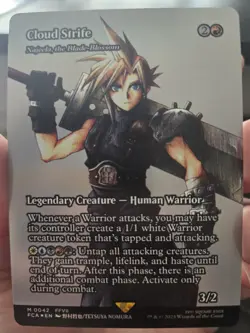 Cloud Strife - Najeela, the Blade-Blossom (Showcase) Final Fantasy Foil - Image 1