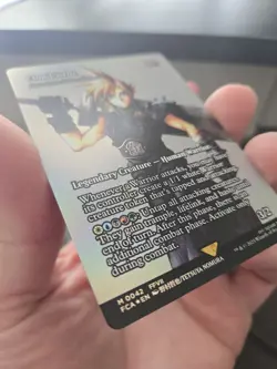 Cloud Strife - Najeela, the Blade-Blossom (Showcase) Final Fantasy Foil - Image 2
