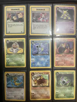 Pokemon! Team Rocket In-Complete Set 75 out of 82 WOTC 2000 (1st Edition Cards!) - Image 2