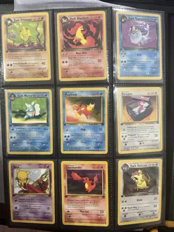 Pokemon! Team Rocket In-Complete Set 75 out of 82 WOTC 2000 (1st Edition Cards!) - Image 5