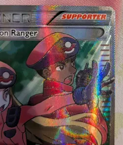 Pokemon Ranger - 113/114 Pokemon Steam Siege XY Full Art NM 2016 - Image 4