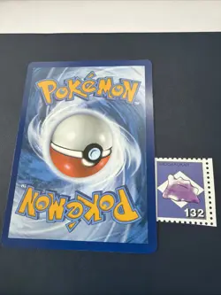 Ditto No. 132 #1 Pokemon Stamp Rare Shogakukan Japanese Nintendo US Seller NM - Image 2