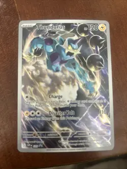 Thundurus Pokemon Scarlet and Violet Black Star Promo #209 Near Mint - Image 1