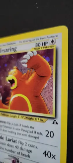 Pokemon Ursaring 15/75 Neo Discovery Holofoil - LP - Image 4