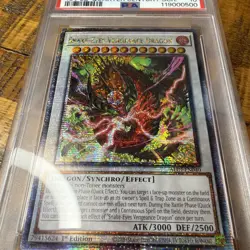 PSA 10 ALIN-EN040 Snake-Eyes Vengeance Dragon (Quarter Century Secret Rare) - Image 5