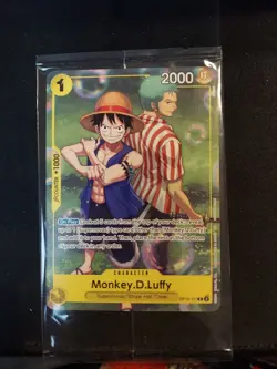 OP10-111 Monkey.D.Luffy Learn To Play Set Sail Event Promo NM - Free Shipping - Image 1