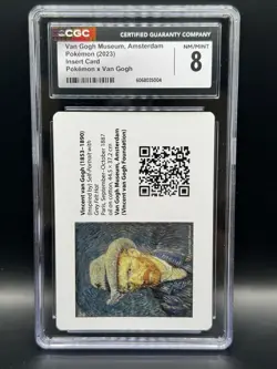Pikachu With Grey Felt Hat SVP 085 - Pokemon x Van Gogh Museum Promo Card Insert - Image 1