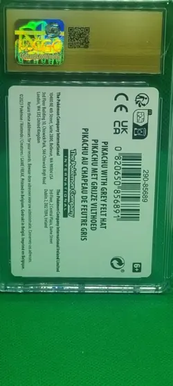 CGC Pristine Mint 10 2023 Van Gogh Museum Amsterdam Pokemon X Insert Card Graded - Image 5