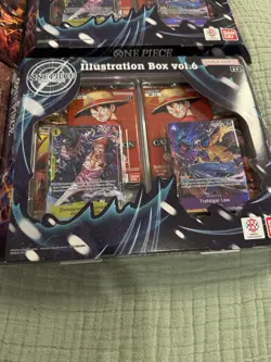 Bandai One Piece Card Game Illustration Box Vol.5 & Vol.6, 4 Count (2 of each) - Image 4
