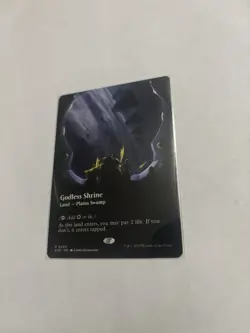 Godless Shrine #280 (Borderless) (NON-FOIL) Edge of Eternities Regular Rare MTG - Image 1