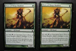 Magic the Gathering 4x Elves of Deep Shadow Ravnica City of Guilds - LP MTG card - Image 3