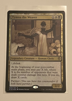 MTG Tymna the Weaver - Foil - Commander 2016 #48 - Image 1