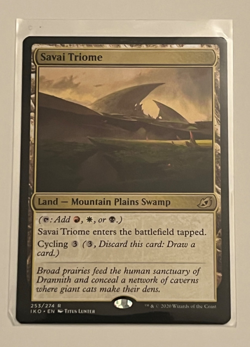 MTG Savai Triome - Ikoria Lair of Behemoths #253 - Image 1