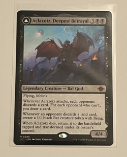 MTG Aclazotz Deepest Betrayal - The Lost Caverns of Ixalan #88 - Image 1