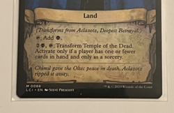 MTG Aclazotz Deepest Betrayal - The Lost Caverns of Ixalan #88 - Image 4