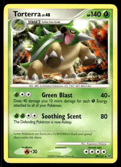 Pokemon TCG Platinum #39/127 Torterra DMG - Image 1
