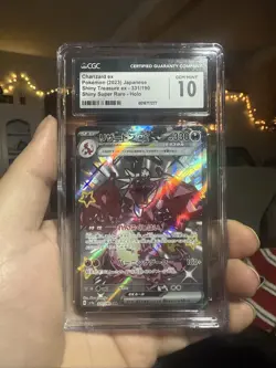 Pokemon Charizard EX Holo Card 331/190 Sv4a: Shiny Treasure CGC 10 - Image 1