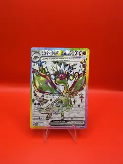Pokemon TCG Flygon EX 222/191 Ultra Rare, Surging Sparks, Near Mint Condition - Image 1