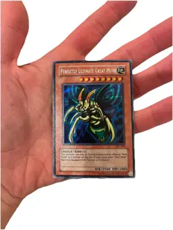Perfectly Ultimate Great Moth TSC-001 Secret Rare Yugioh Card - Image 1