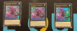 BPRO-EN044 Exosister Karmael x3 Ultra Rare 1st Edition YuGiOh Playset - Image 1