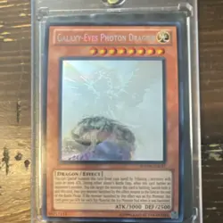 Yu-Gi-Oh! Galaxy-Eyes Photon Dragon Photon Shockwave PHSW-EN011 Holo - Image 1