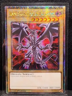 Yu-Gi-Oh Red-Eyes Black Dragon RA03-EN081 QUARTER CENTURY SECRET RARE NEAR MINT - Image 5