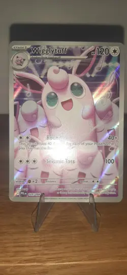 Wigglytuff 105/094 Illustration Rare Phantasmal Flames Pokemon Tcg - Image 1