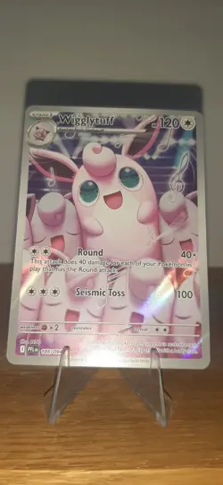 Wigglytuff 105/094 Illustration Rare Phantasmal Flames Pokemon Tcg - Image 2