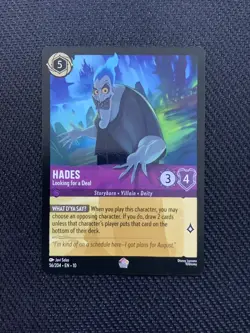 Disney Lorcana: Hades - Looking for a Deal 56/204 Whispers in the Well Regular - Image 2