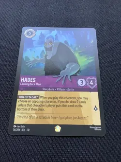 Disney Lorcana: Hades - Looking for a Deal 56/204 Whispers in the Well Regular - Image 3