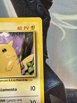 Pokemon TCG Original 1st Edition French Pikachu Base Set Card #58/102 - Image 2