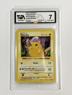 Pikachu Shadowless (red cheeks)- Pokemon TCG - Base set- 58/102 - Image 1