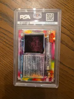 1999 Topps Pokemon The Movie EDT #1 movie Edition Legends (PSA 8 NM-MT!!!) - Image 2