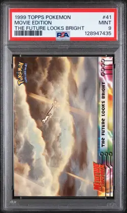 1999 Topps Pokemon The Movie Edt Movie Edition #41 PSA 9 - Image 1