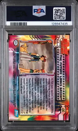 1999 Topps Pokemon The Movie Edt Movie Edition #41 PSA 9 - Image 2