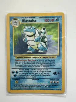 Pokemon - Base Set Unlimited WOTC - Blastoise 2/102 Holo Rare 1999 - Image 1