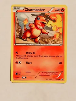 Pokemon TCG Charmander 17/113 Legendary Treasures McDonald's Promo LP - Image 1