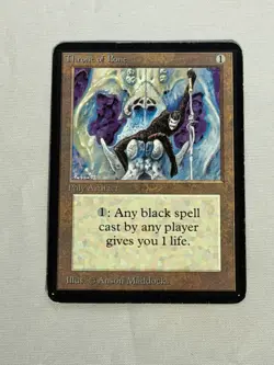 MTG Throne of Bone Alpha Magic the Gathering - Image 1