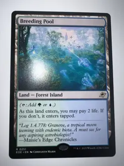 1x Breeding Pool - Edge of Eternities - NM - MTG - Image 1