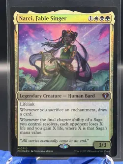 Narci, Fable Singer -Foil Near Mint MTG Commander Masters - Image 1