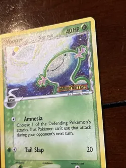 Pokemon Dragon Frontiers Wooper Stamped 71/101 Reverse Holo LP - Image 3