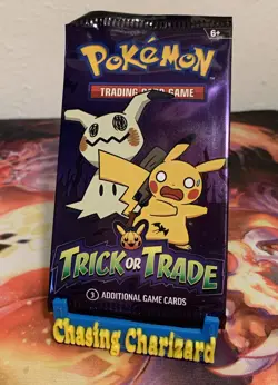 Trick Or Trade Single Booster Pack Pokemon 2023 Halloween 3 Card New Sealed - Image 2