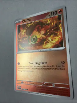 Pokemon TCG * Mega Evolution * 31/132 Chi-Yu REVERSE HOLO UNCOMMON * FRESH PK - Image 2