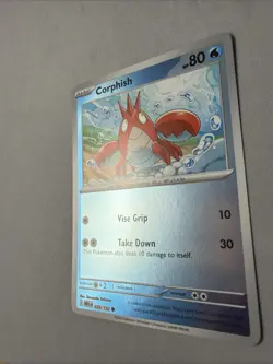 Pokemon TCG * Mega Evolution * 33/132 Corphish REVERSE HOLO COMMON * FRESH PK - Image 2
