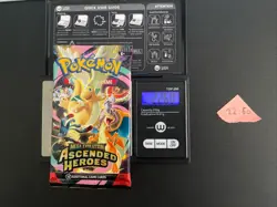 VERY HEAVY! GOD PACKUUU 22.60g Ascended Heroes Pokemon TCG Booster (SEALED) - Image 1